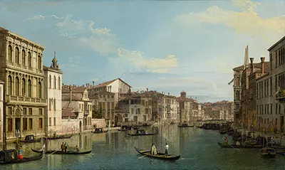 The Grand Canal in Venice from Palazzo Flangini to Campo San Marcuola Canaletto